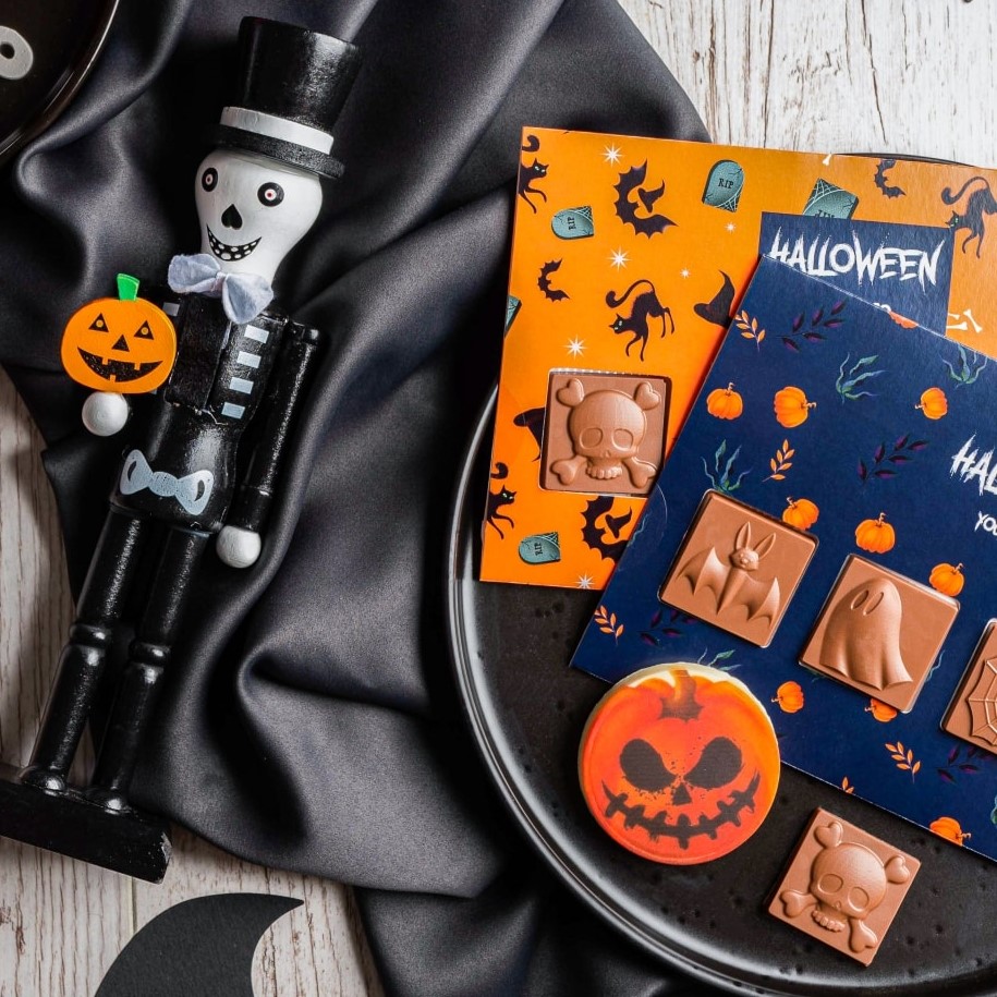 Logózható halloween édesség