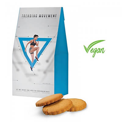 Vegán logózható keksz